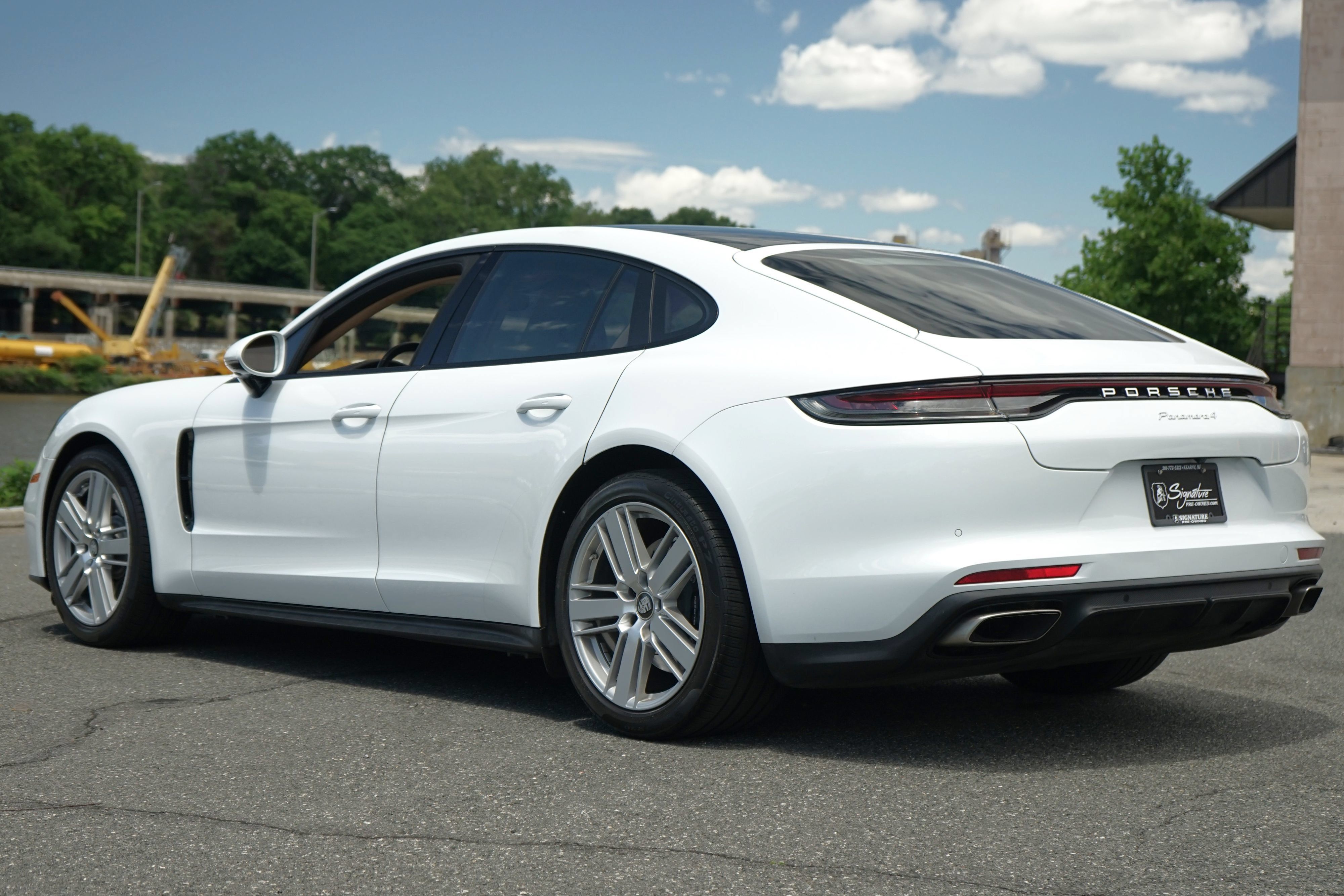 Used 2021 Porsche Panamera 4 AWD/4WD image 3