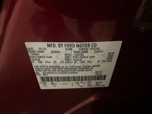 Used 2011 Ford Edge SEL w/ 202A Rapid Spec Order Code AWD/4WD image 30