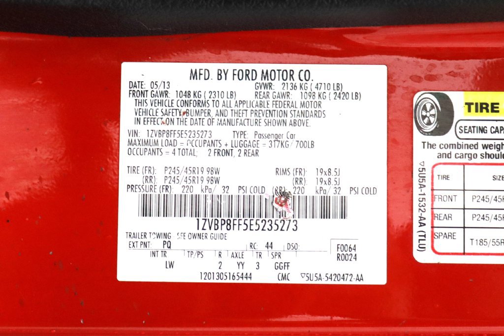 Used 2014 Ford Mustang GT Premium w/ Equipment Group 402A RWD image 27