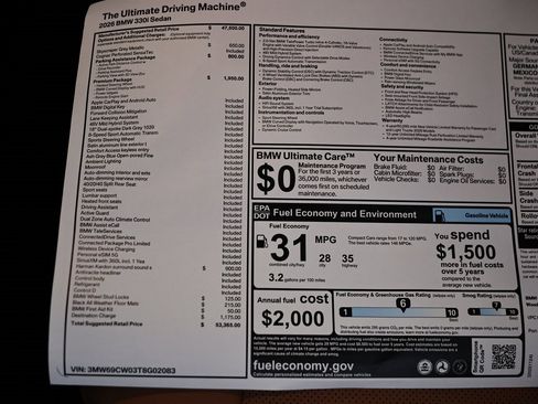 New 2026 BMW 330i Sedan w/ Premium Package image 40
