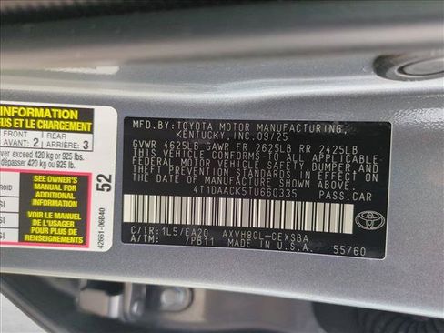 Used 2026 Toyota Camry SE FWD image 24