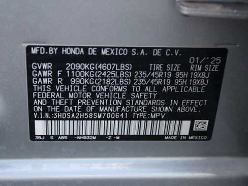 New 2025 Acura ADX A-Spec image 49