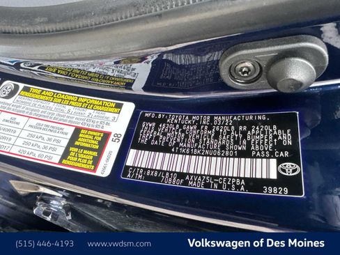 Used 2022 Toyota Camry XSE w/ Navigation Package image 21