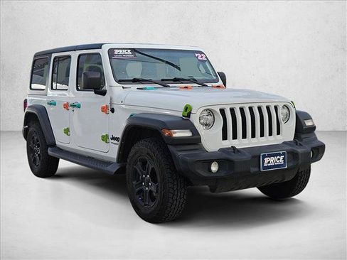 Used 2022 Jeep Wrangler Unlimited Sport AWD/4WD image 3
