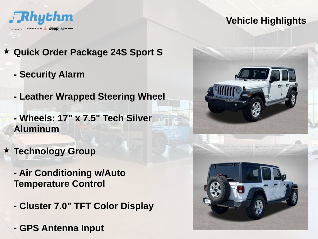 Used 2018 Jeep Wrangler Unlimited Sport S AWD/4WD image 11