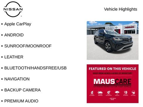 Used 2021 Volkswagen Atlas SEL Premium AWD/4WD image 8