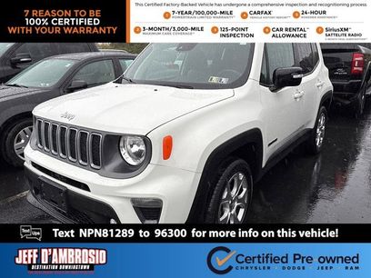 Certified 2022 Jeep Renegade Limited