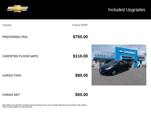 Used 2013 Hyundai Elantra GLS w/ Preferred Pkg FWD image 5