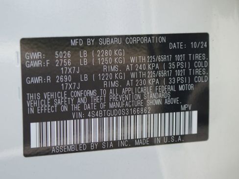 Used 2025 Subaru Outback Wilderness image 28