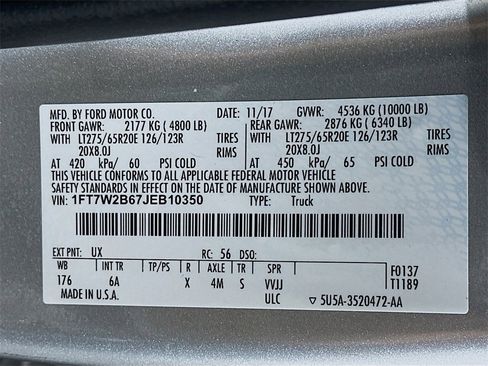 Used 2018 Ford F250 Lariat w/ Lariat Value Package image 34