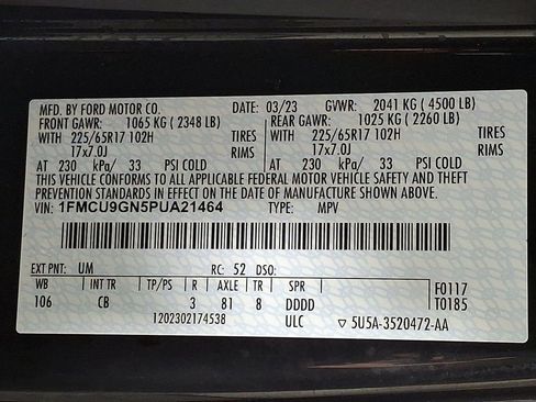 Used 2023 Ford Escape Active image 27