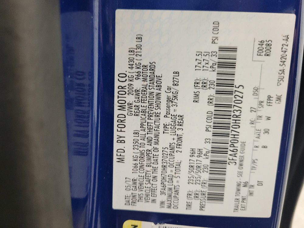 Used 2017 Ford Fusion SE FWD image 33