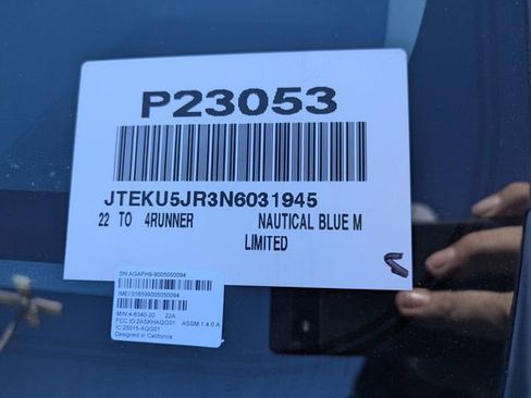 Used 2022 Toyota 4Runner Limited image 37