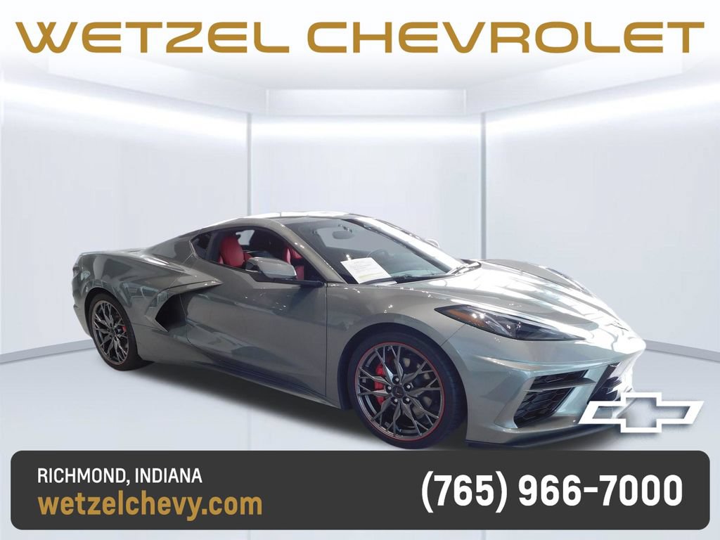 Certified 2024 Chevrolet Corvette Stingray Premium Cpe w/ Battery Protection Package RWD 360° Tour
