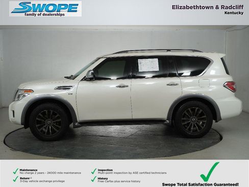 Used 2017 Nissan Armada Platinum w/ Captain Seat Package image 7