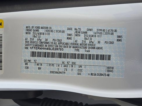 New 2025 Ford Ranger XLT image 28