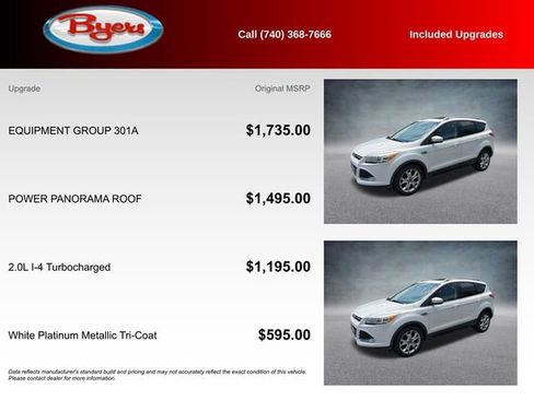 Used 2015 Ford Escape Titanium w/ Equipment Group 301A FWD image 5