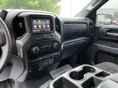 Used 2022 Chevrolet Silverado 1500 Custom w/ LPO, Dark Essentials Package RWD image 23