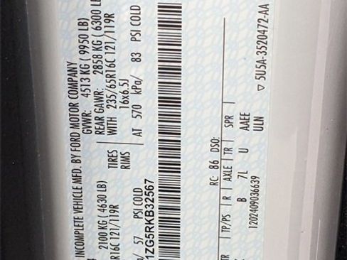 New 2024 Ford Transit 350 w/ Exterior Upgrade Package image 25