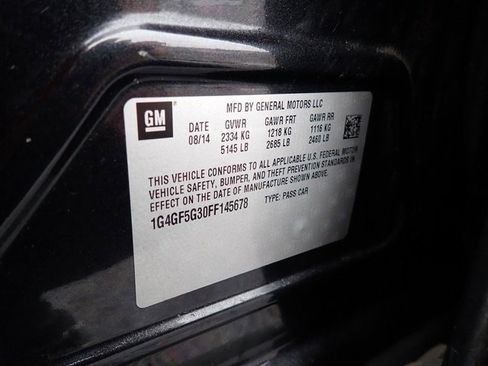 Used 2015 Buick LaCrosse Premium w/ Driver Confidence Package #1 image 13