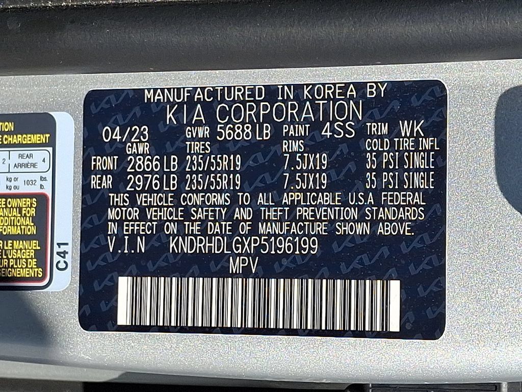 Certified 2023 Kia Sorento EX AWD/4WD image 30