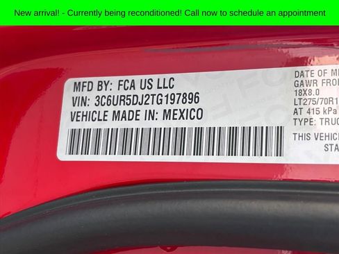 Used 2026 RAM 2500 Big Horn AWD/4WD image 30