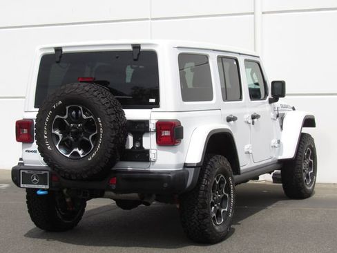 Used 2022 Jeep Wrangler Unlimited Rubicon 4xe w/ Steel Bumper Group AWD/4WD image 6