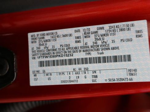 Used 2023 Ford F150 XLT w/ Equipment Group 302A High image 51