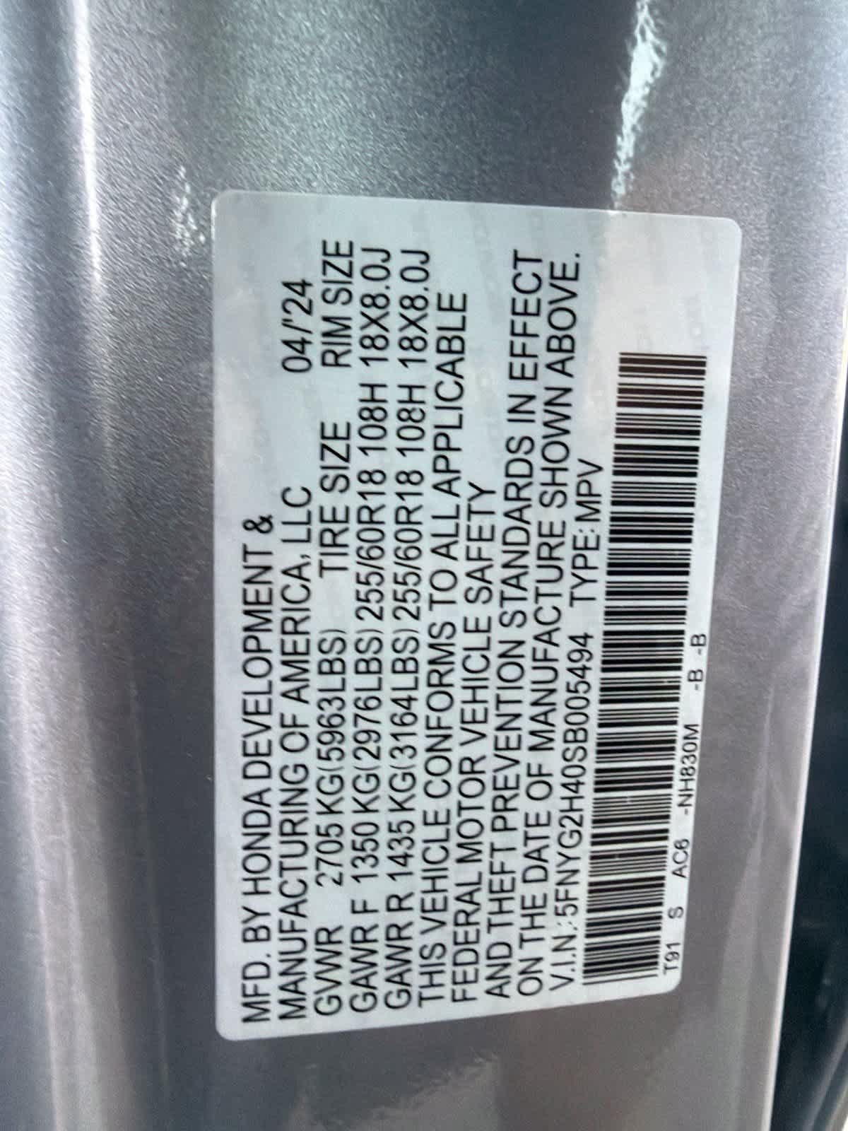 Certified 2025 Honda Pilot EX-L image 21
