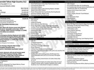 Used 2021 Chevrolet Tahoe High Country w/ Premium Package video 3