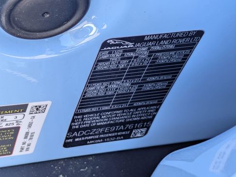 New 2026 Jaguar F-PACE SVR 575 Edition image 35