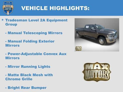New 2026 RAM 3500 Tradesman AWD/4WD image 23