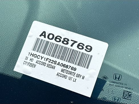 New 2025 Honda Accord LX image 25