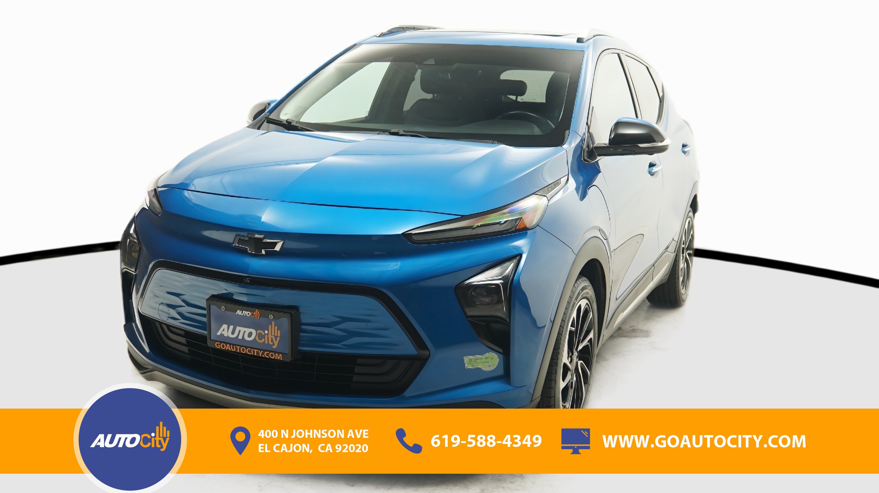 Used 2022 Chevrolet Bolt EUV Premier w/ Sun & Sound Package FWD image 1