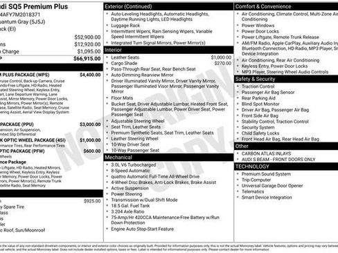 Used 2021 Audi SQ5 Premium Plus w/ Premium Plus Package image 33