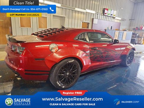 Used 2012 Chevrolet Camaro LT RWD image 4