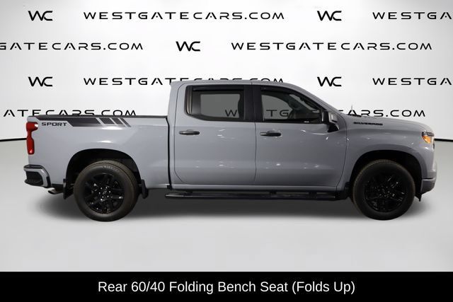 Used 2024 Chevrolet Silverado 1500 Custom w/ LPO, Dark Essentials Package RWD image 43