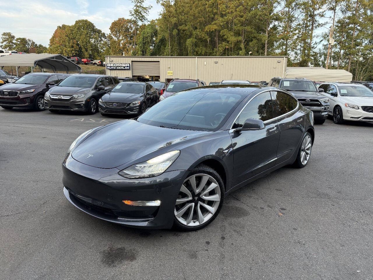Used 2019 Tesla Model 3 Long Range AWD/4WD image 1