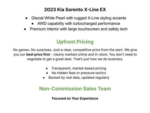 Used 2023 Kia Sorento X-Line EX AWD/4WD image 3