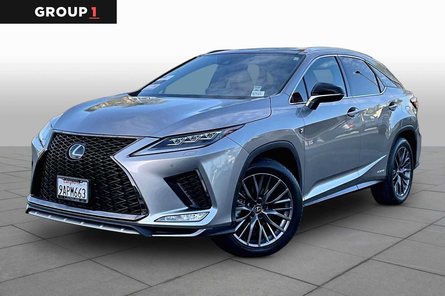 Used 2022 Lexus RX 450h F Sport w/ Accessory Package AWD/4WD image 1