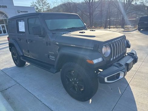 Used 2022 Jeep Wrangler Unlimited Sahara w/ Cold Weather Group image 1