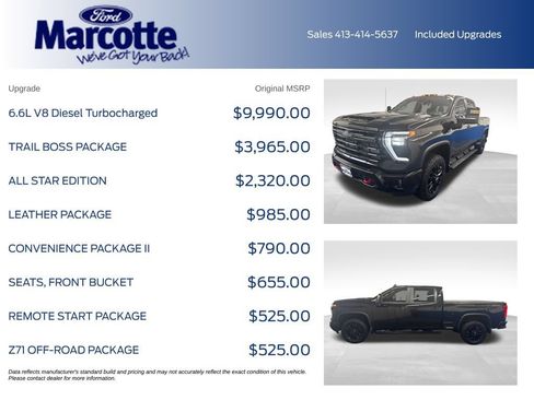 Used 2025 Chevrolet Silverado 2500 LT w/ Trail Boss Package AWD/4WD image 5