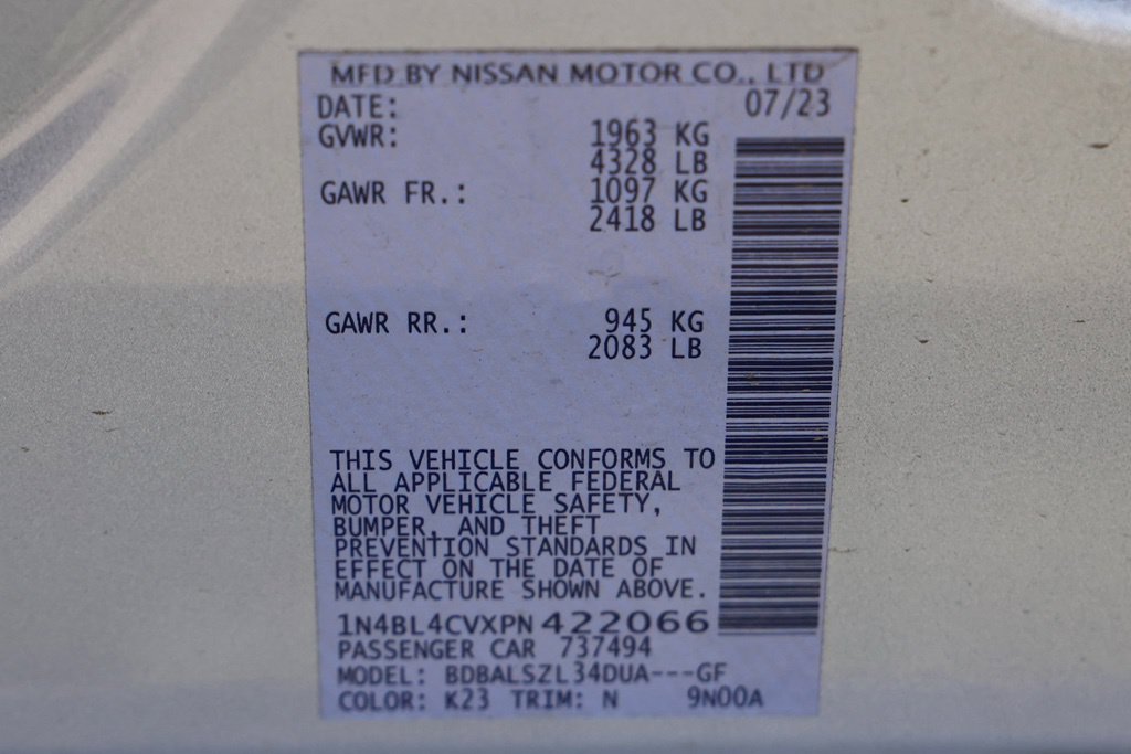 Used 2023 Nissan Altima 2.5 SR FWD image 33