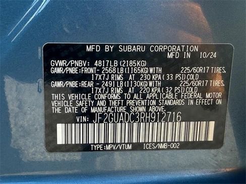 Used 2024 Subaru Crosstrek 2.0i Premium image 26