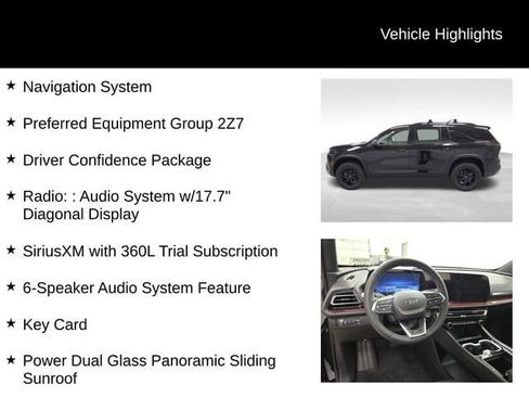 New 2026 Chevrolet Traverse Z71 w/ Driver Confidence Package AWD/4WD image 17