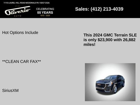 Used 2024 GMC Terrain SLE AWD/4WD image 5