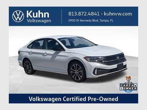 Certified 2024 Volkswagen Jetta Sport FWD image 1