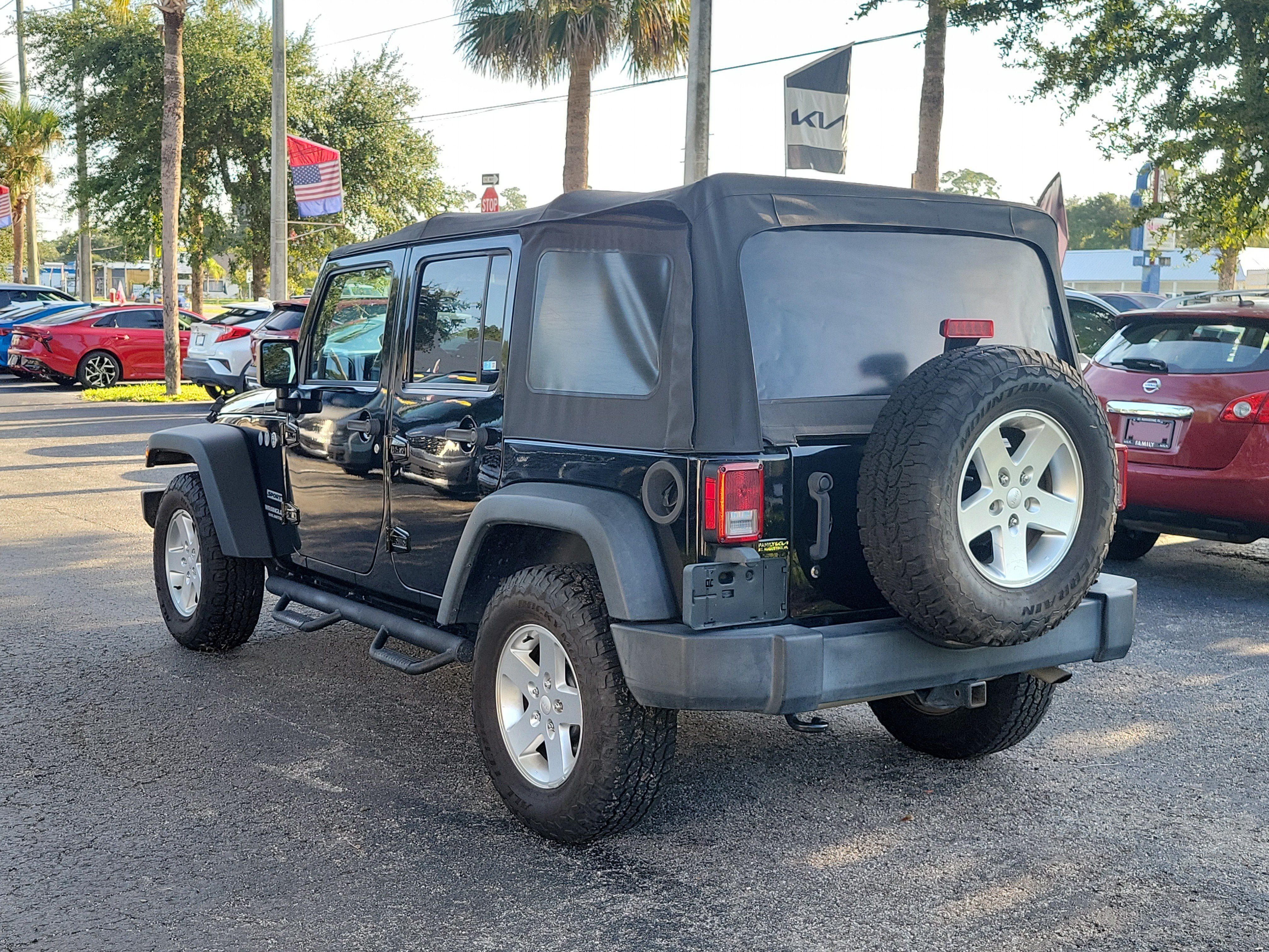 Used 2016 Jeep Wrangler Unlimited Sport w/ Quick Order Package 24S AWD/4WD image 4