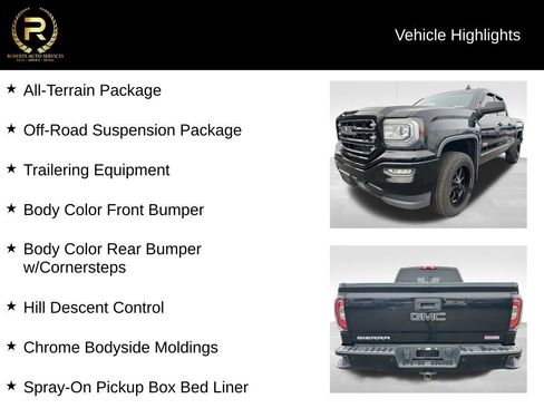 Used 2016 GMC Sierra 1500 SLE w/ All-Terrain Package image 9