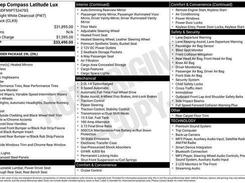 Used 2023 Jeep Compass Latitude AWD/4WD image 3